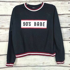 Forever 21 90s Babe Graphic Sweatshirt Womens Small